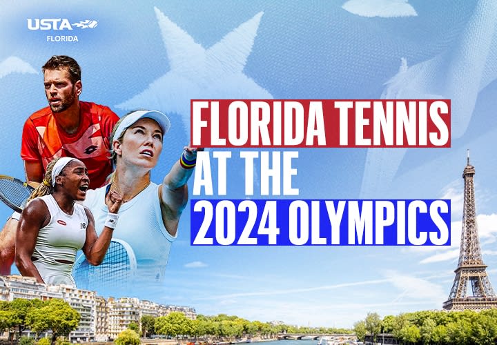 USTA Florida Athletes Gauff, Collins, and Krajicek Lead USA Olympic Tennis Team