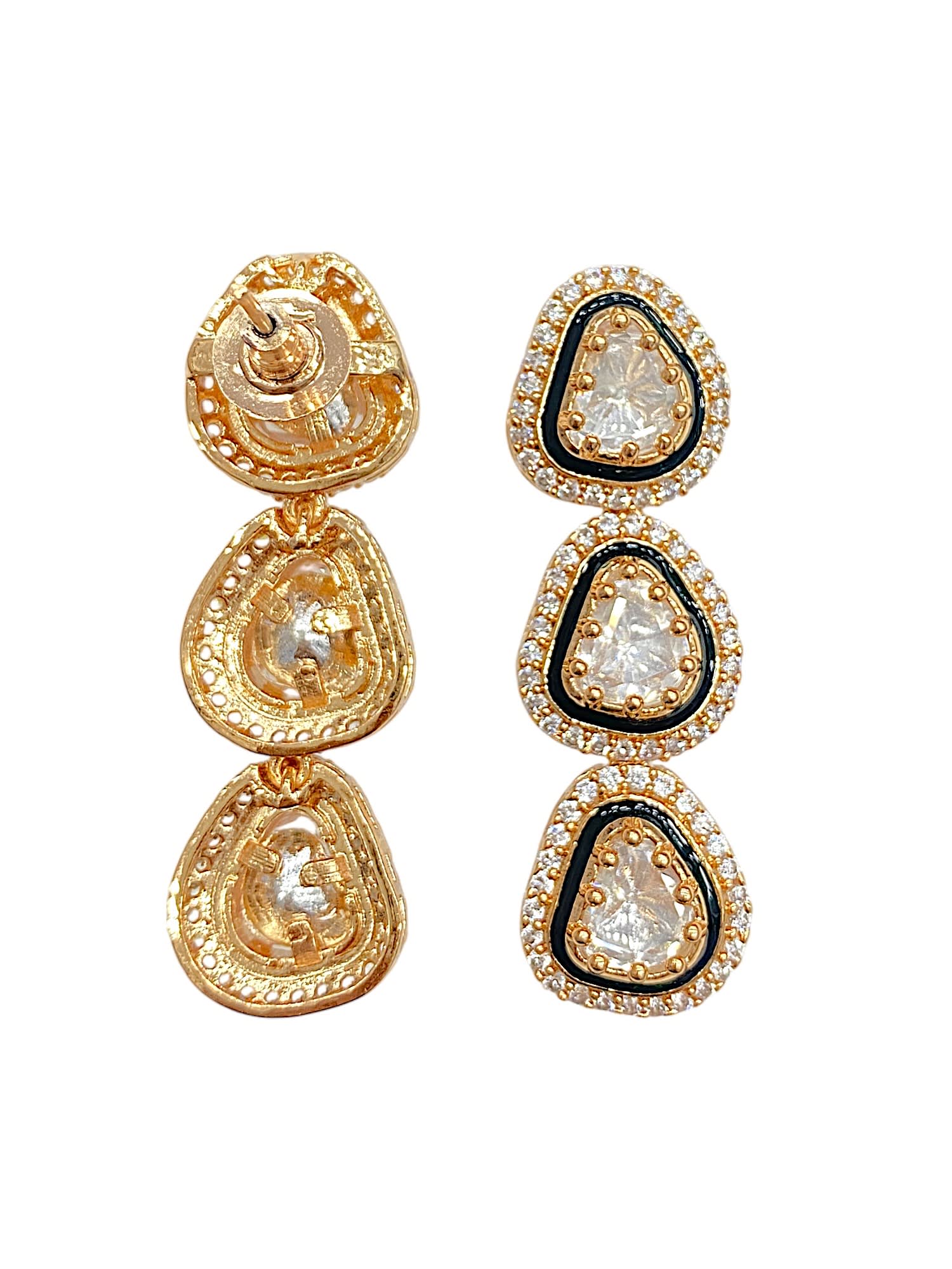 Festive Pearl Earring Set thumbnail 3