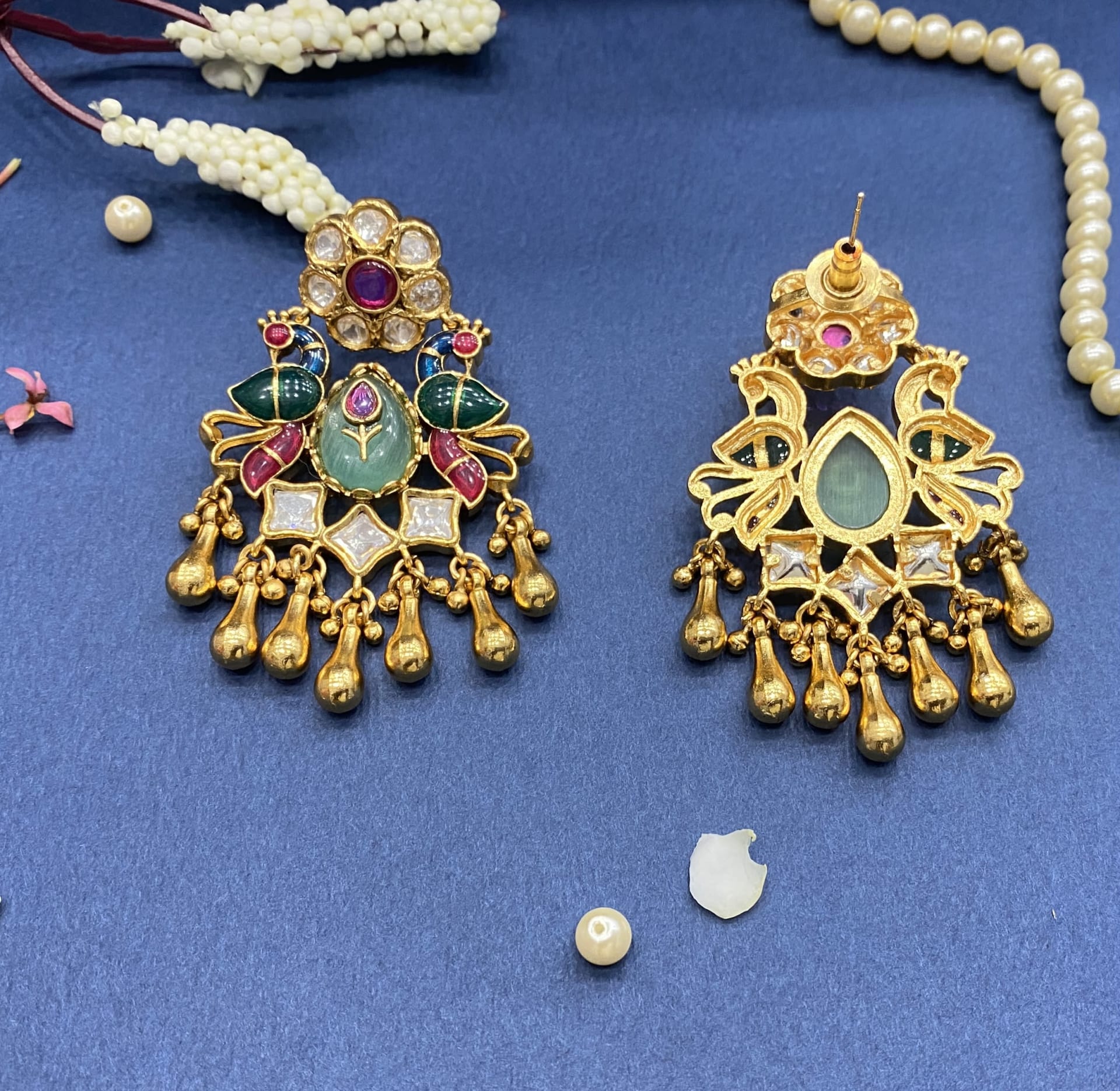 Teej Kundan Jhumkis thumbnail 5