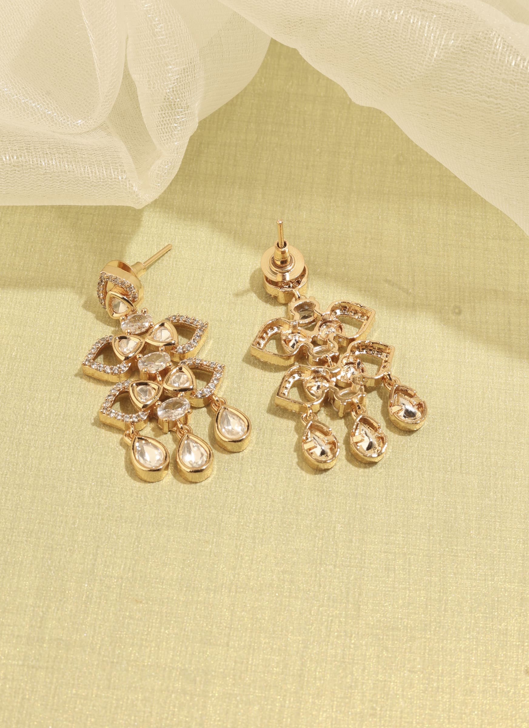 Bridal Carat Plating Kundan Set thumbnail 4