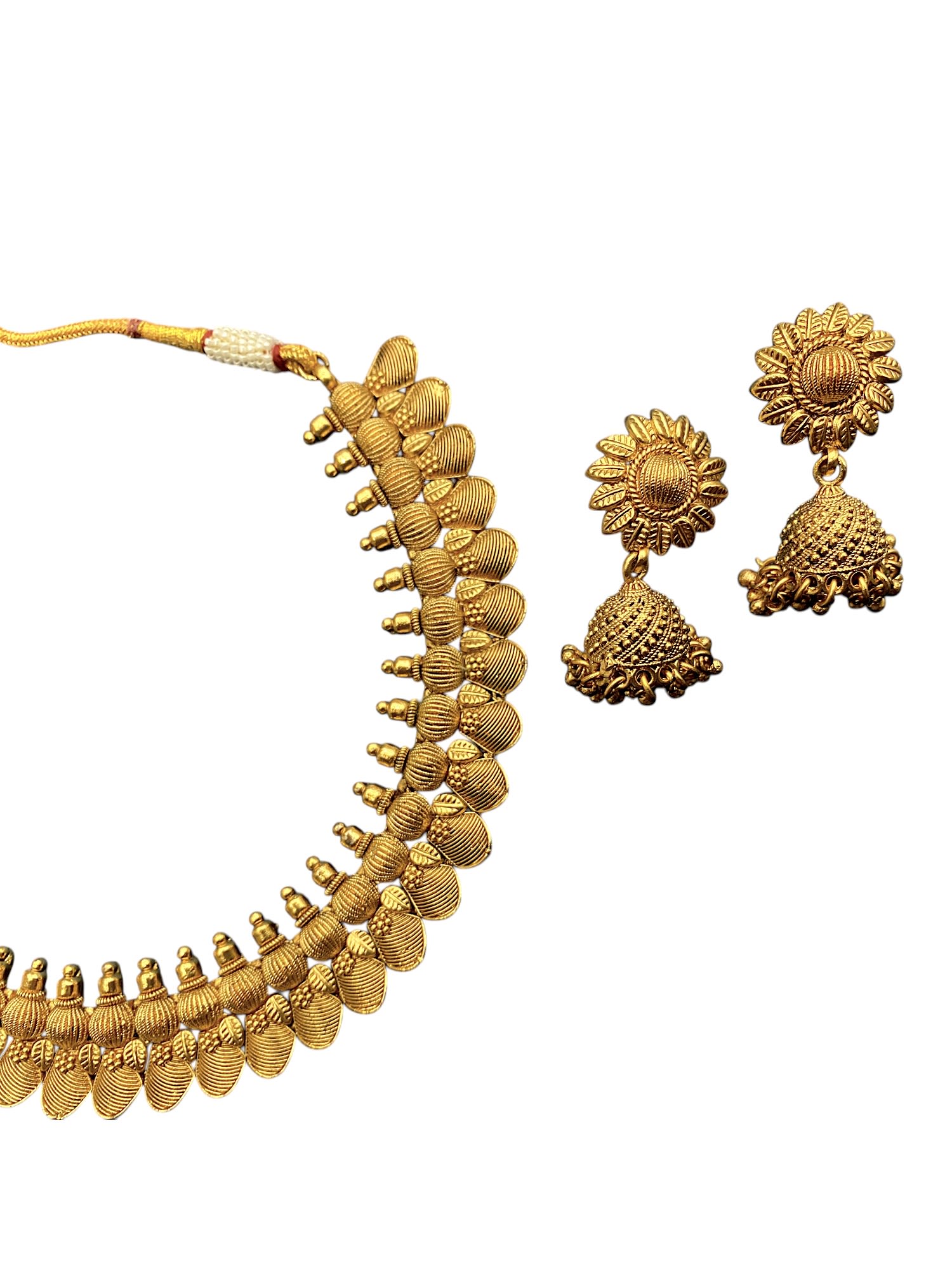 Festive Antique Gold Long Haar thumbnail 4