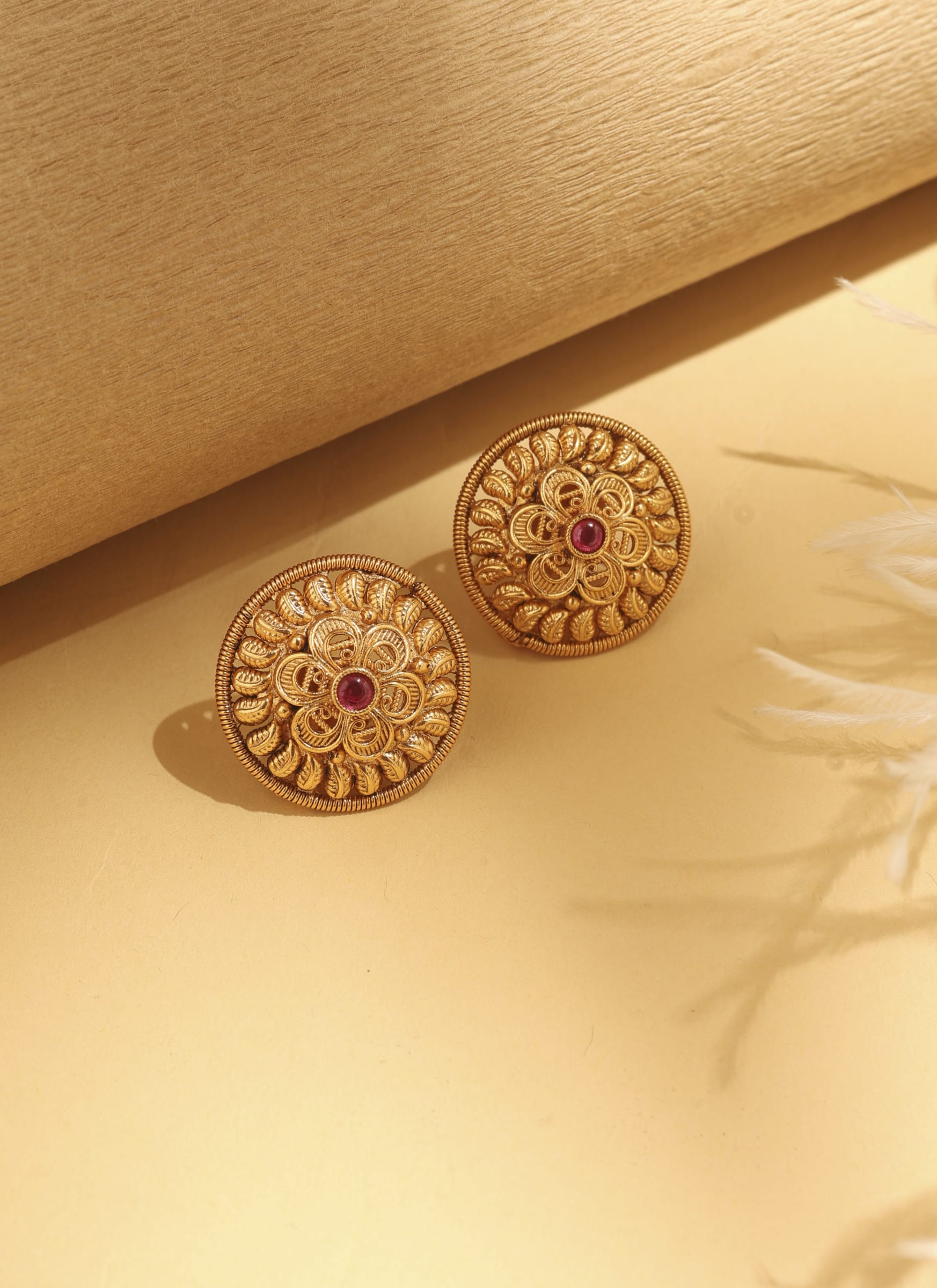 Navratri Pearl Necklace Set thumbnail 3