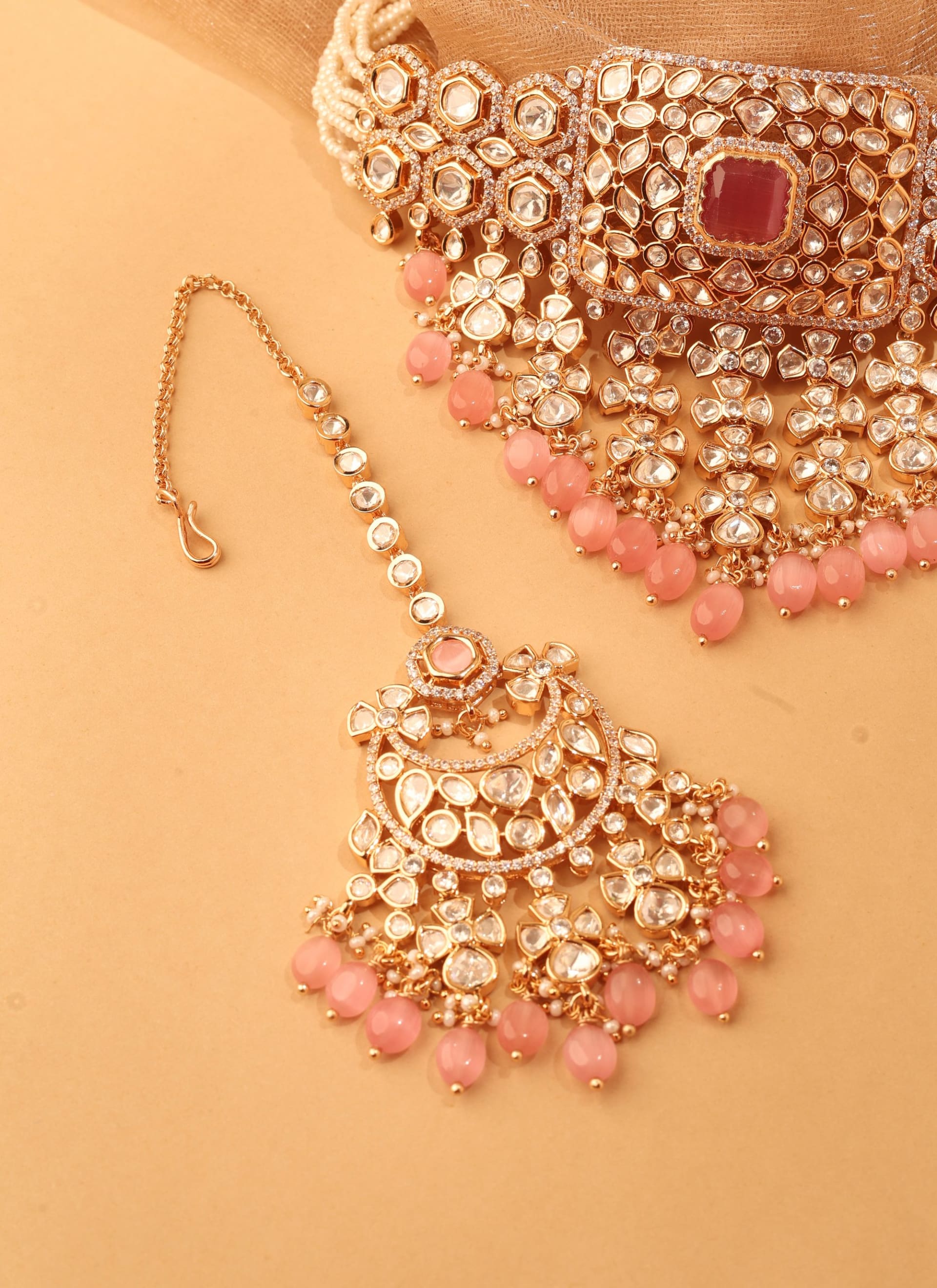Bridal Kundan Haar thumbnail 3