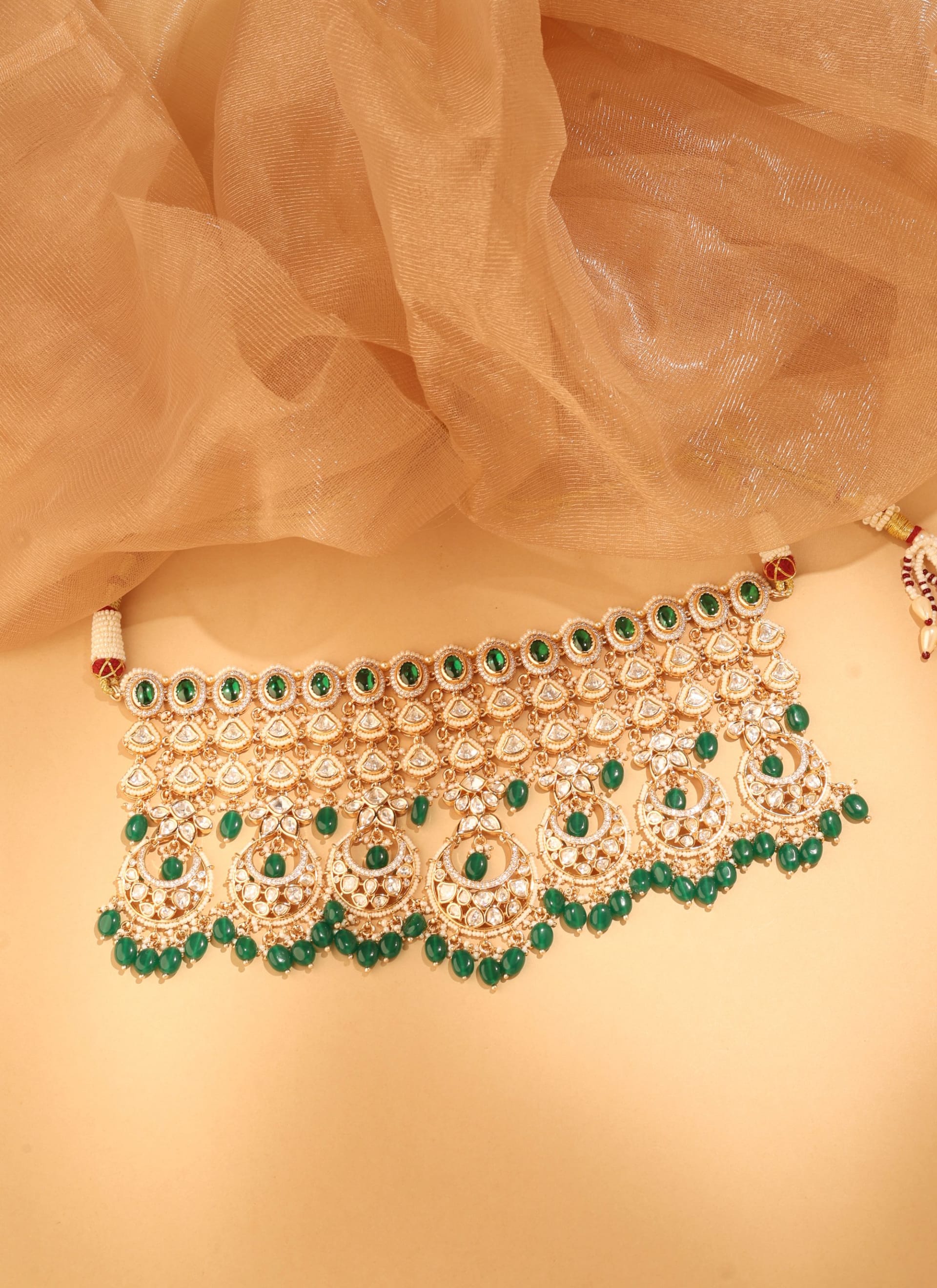 Dulhan Antique Gold Layered Set thumbnail 4
