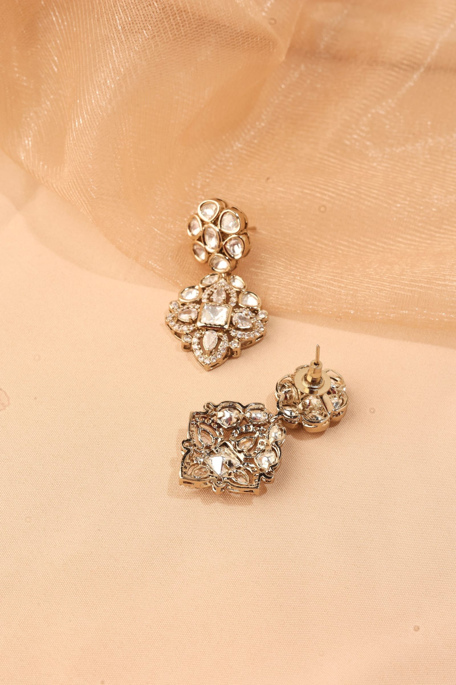 Mehendi Kundan Necklace Set thumbnail 4