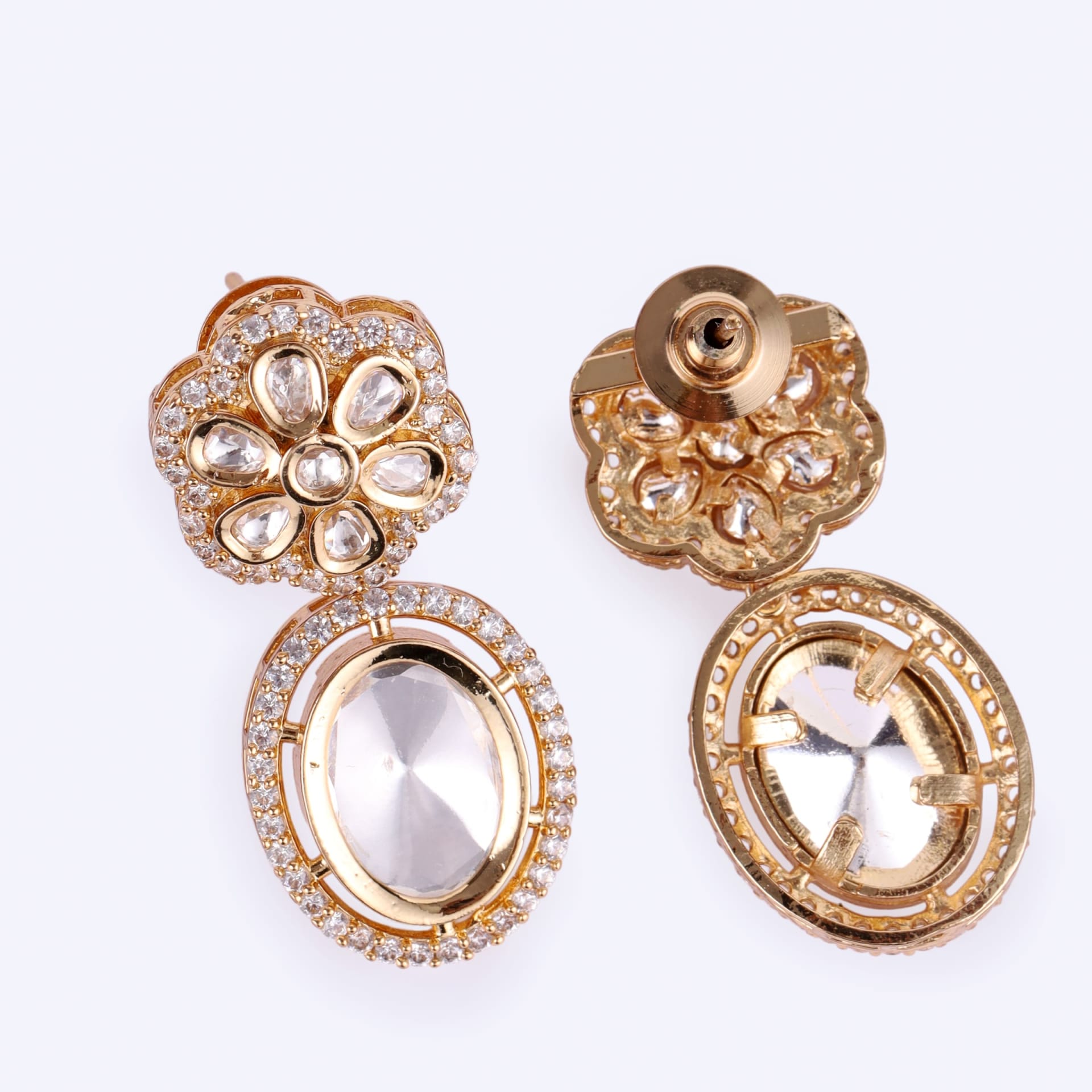 Mehendi Kundan Necklace Set thumbnail 5