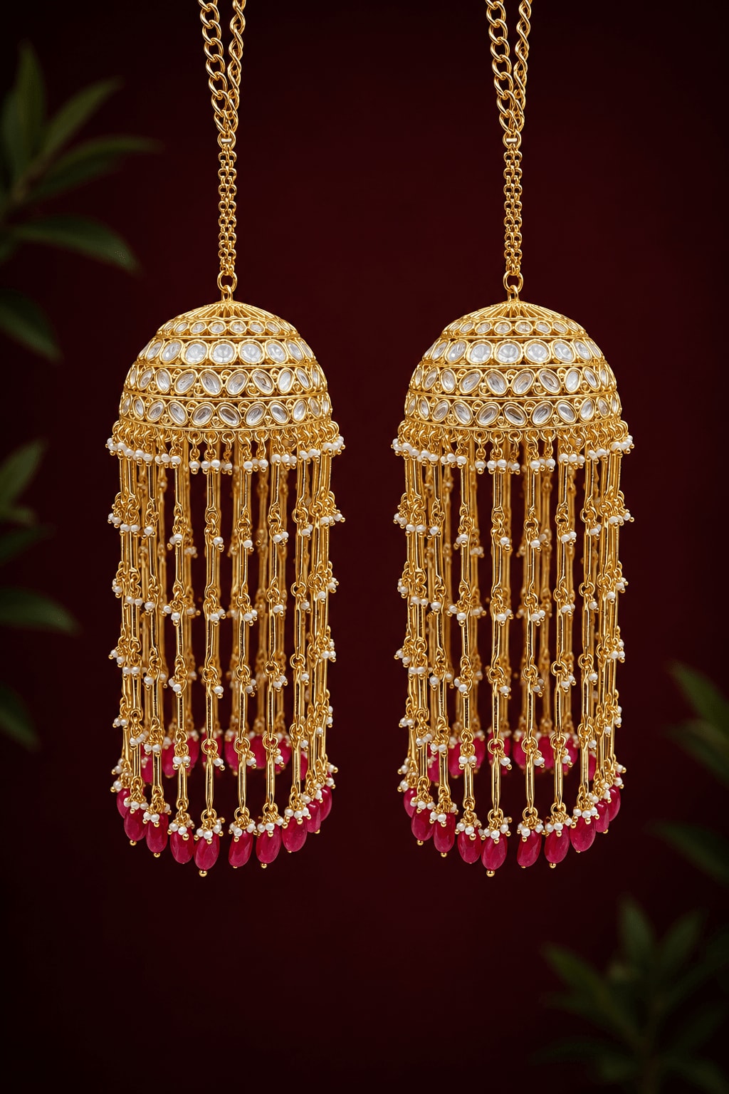 Maharani Ruby Grace Kalira — handcrafted Kalira by Sirini Jewellery