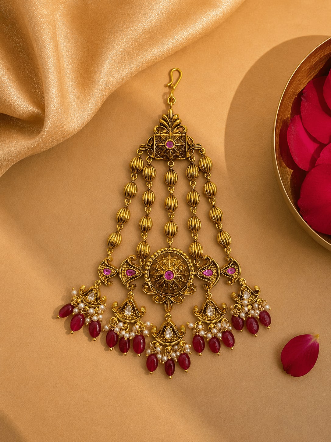 Sirini Heritage Beadline Ruby Passa — main view | Sirini Jewellery