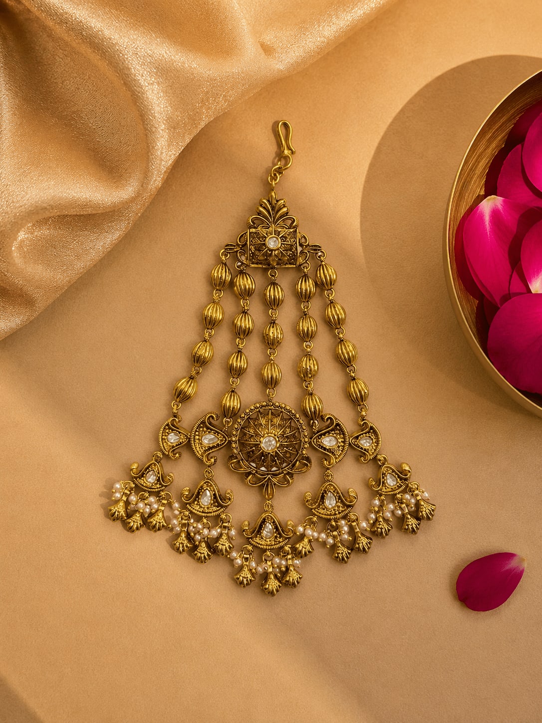 Sirini Heritage Beadline Crystal Passa — main view | Sirini Jewellery