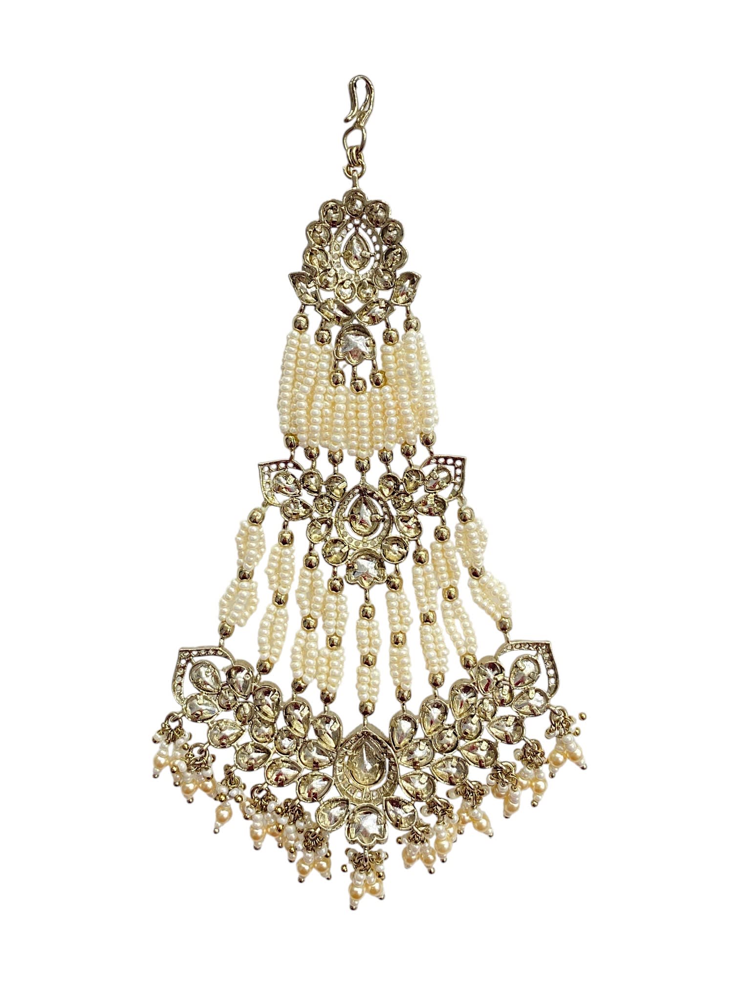 SIRINI Exclusive Mehendi Finish Kundan Passa thumbnail 4