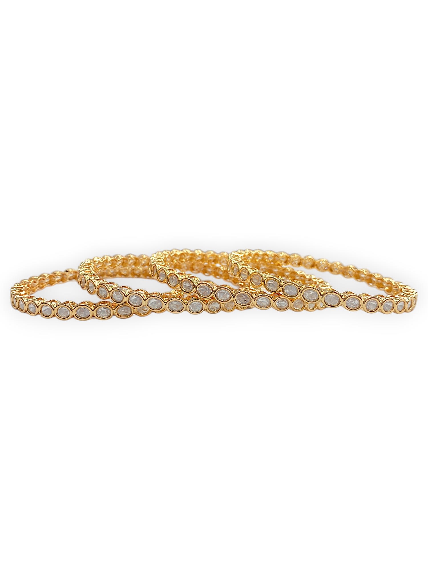 Festive Kundan Kada Set thumbnail 4