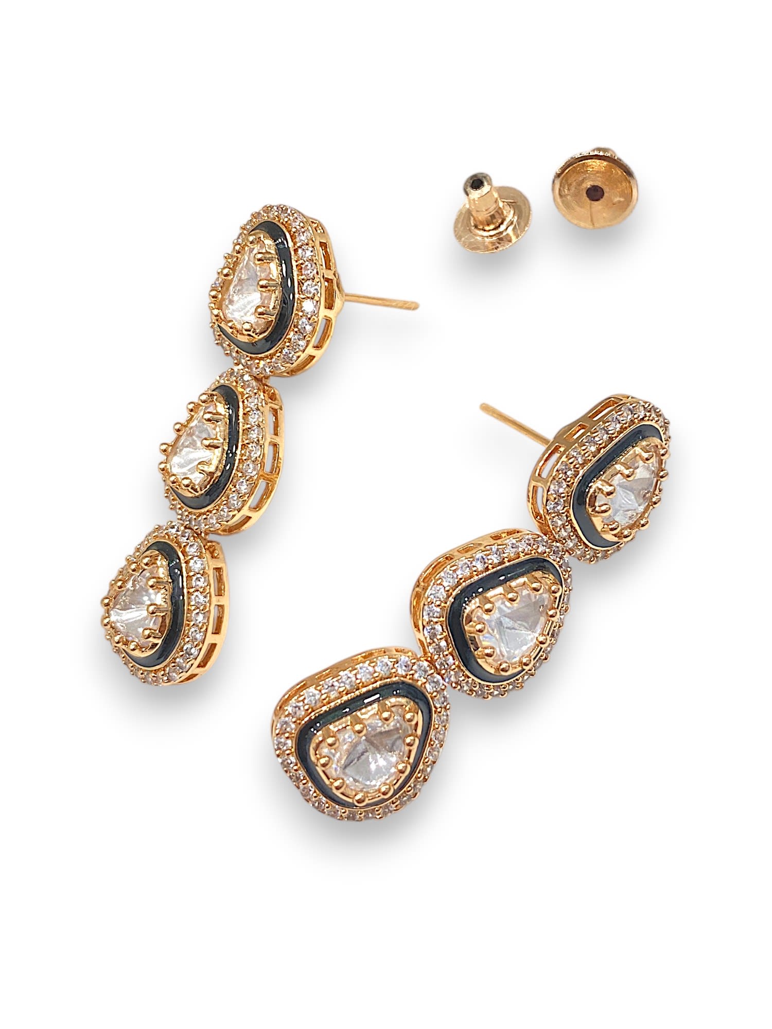 Festive Pearl Earring Set thumbnail 4