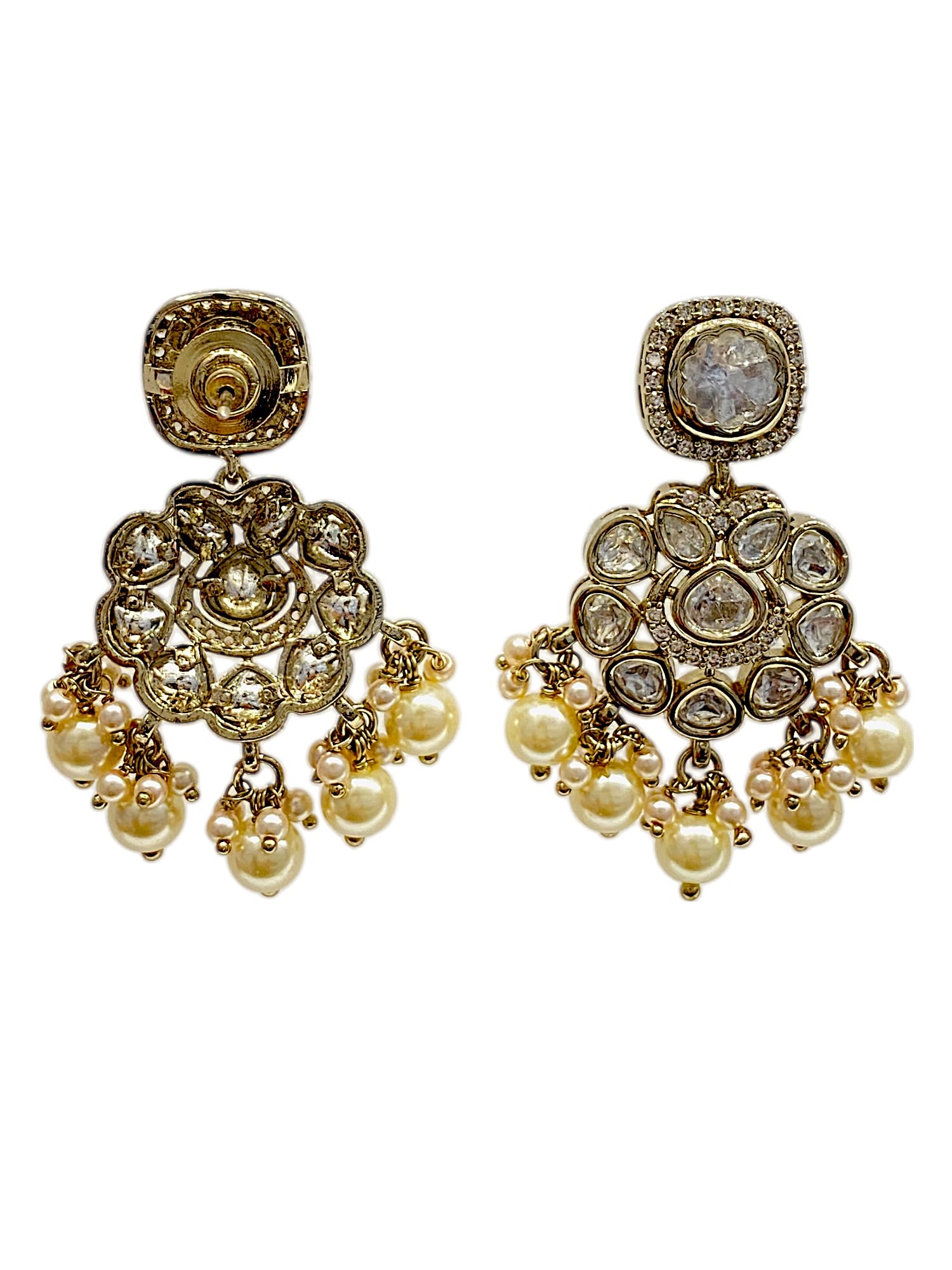 Festive Polki Jhumkas thumbnail 3