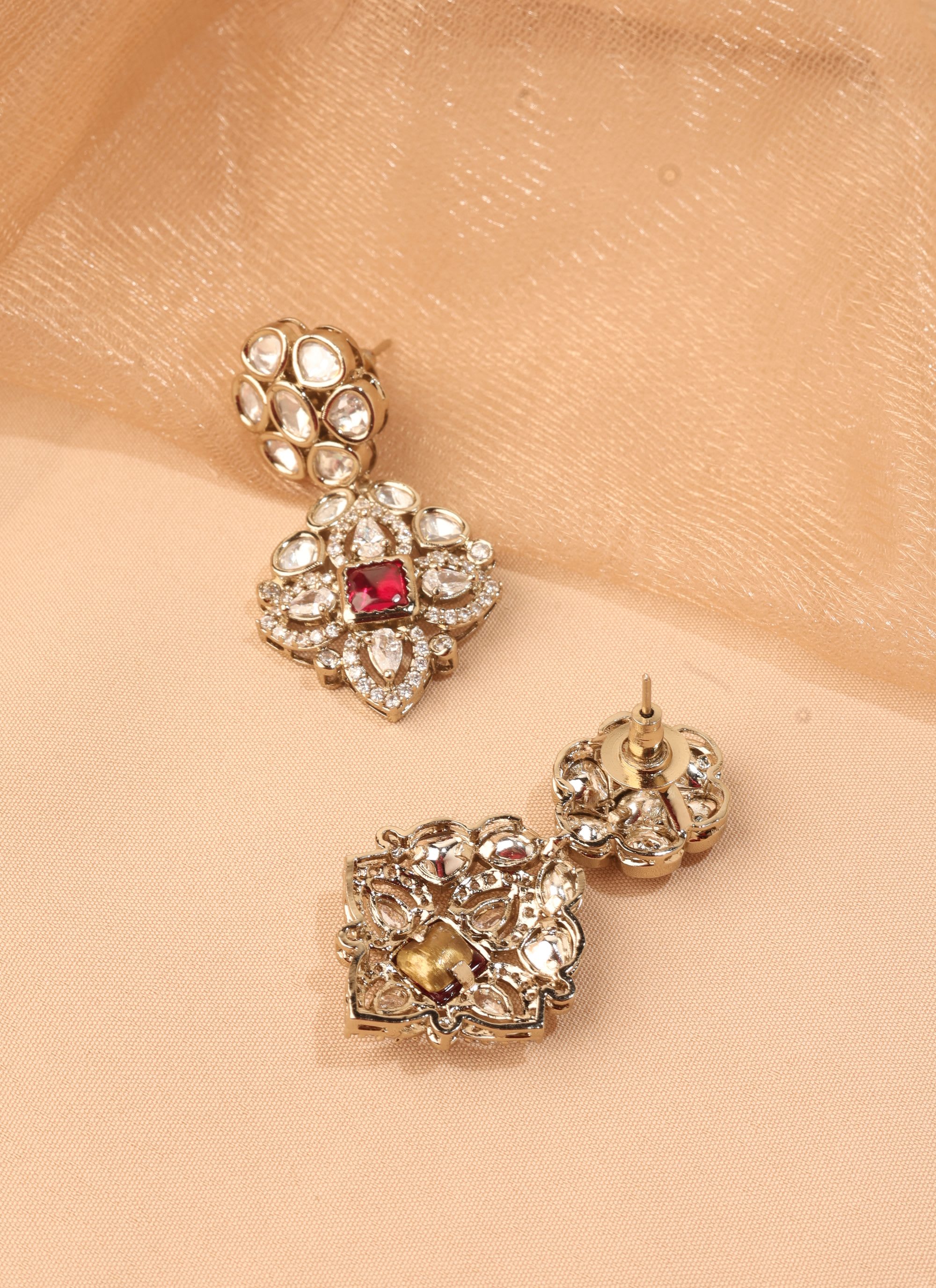 Mehendi Kundan Choker Set thumbnail 5