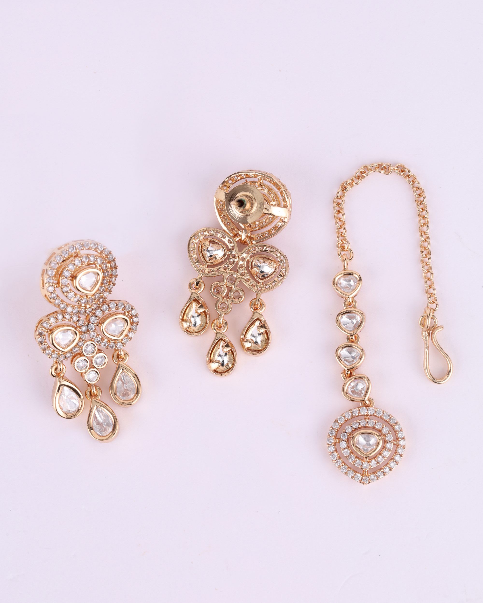 Bridal Polki Choker Set thumbnail 4