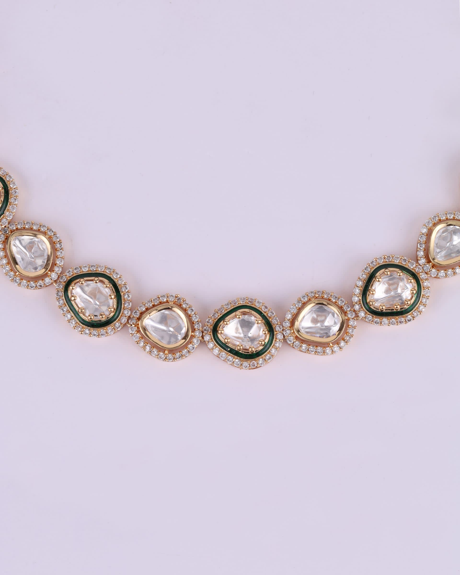Sangeet Temple Necklace Set thumbnail 4