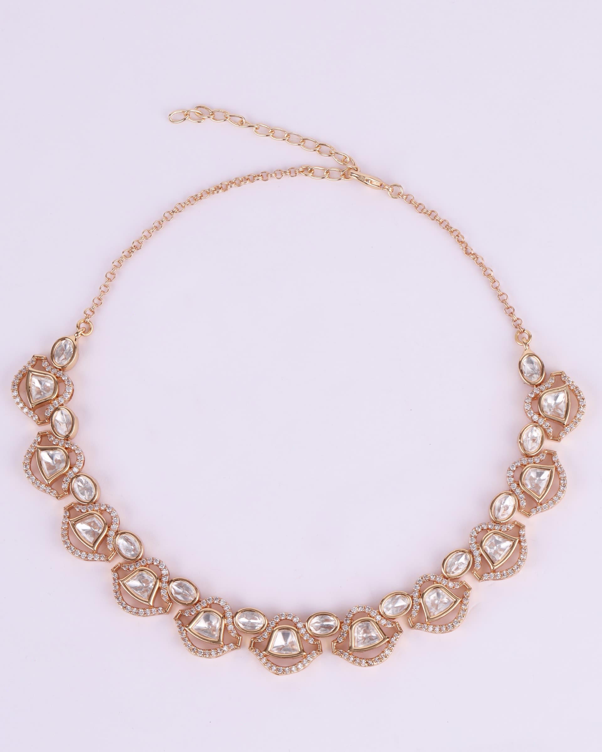 Reception Kundan Necklace Set thumbnail 5