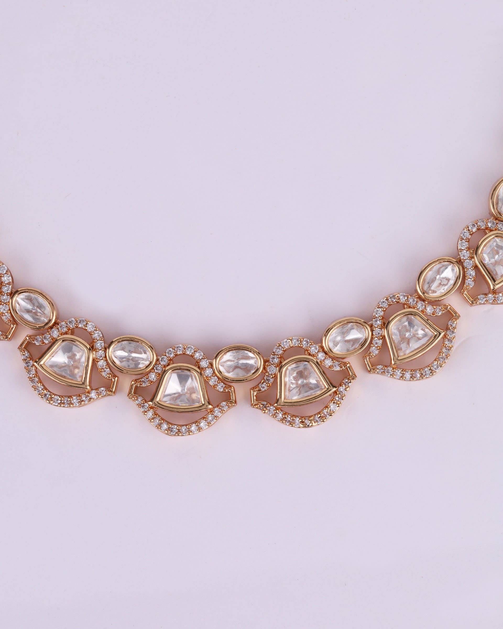 Reception Kundan Necklace Set thumbnail 6