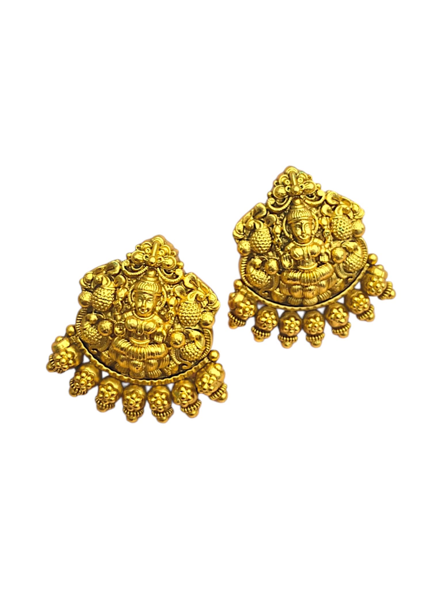 Bridal Silver Kundan Pendant Set thumbnail 4