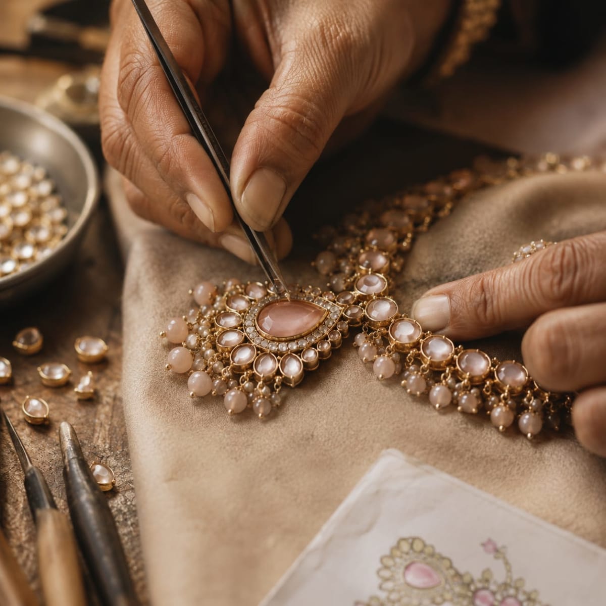 Meenakari vs Kundan vs Polki: A Guide to Traditional Indian Jewellery