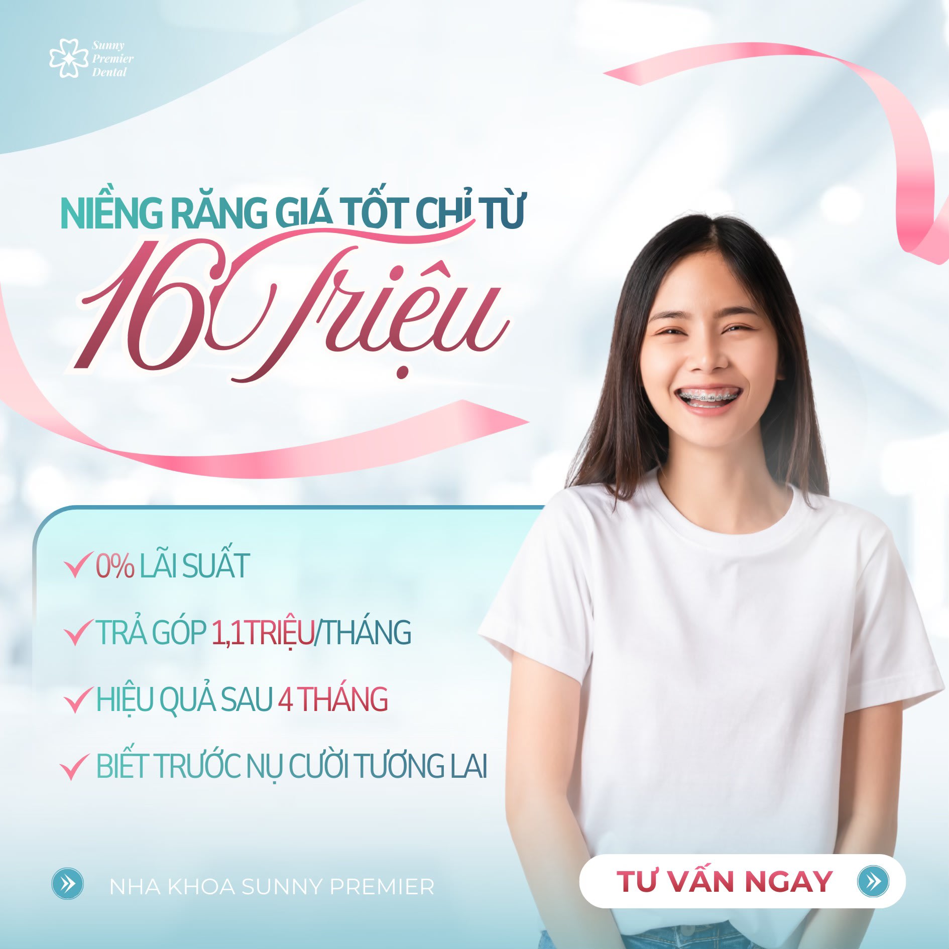 Niềng răng giá tốt – Bước đầu cho nụ cười tự tin