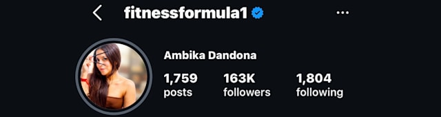 Formula Fitness on Instagram