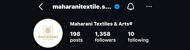 maharaniarts on Instagram