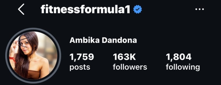 Fitness Formula on Instagram