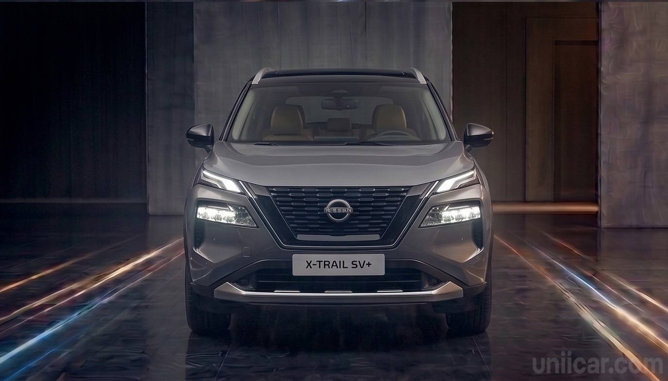 نيسان إكس-تريل SV+ 4WD 7 مقاعد سقف أسود 2025 3
