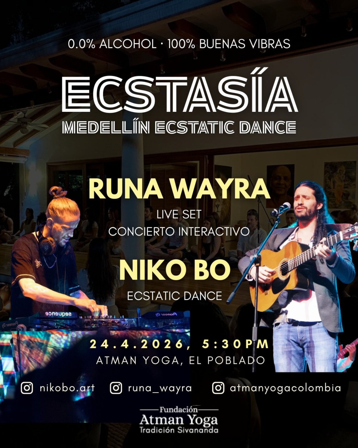 ECSTASÍA - Medellín Ecstatic Dance