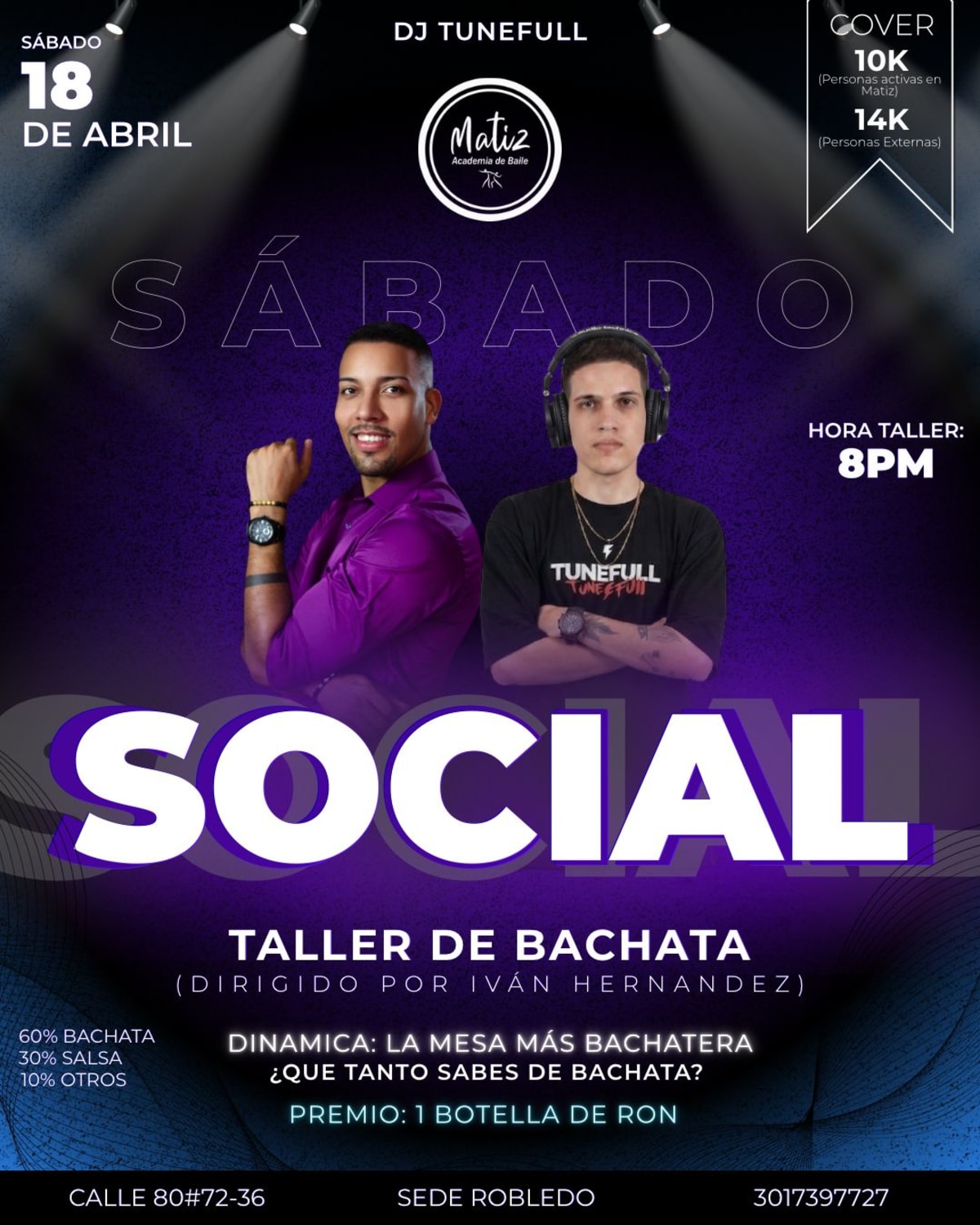 Sensual Bachata Workshop with Ivan Hernandez