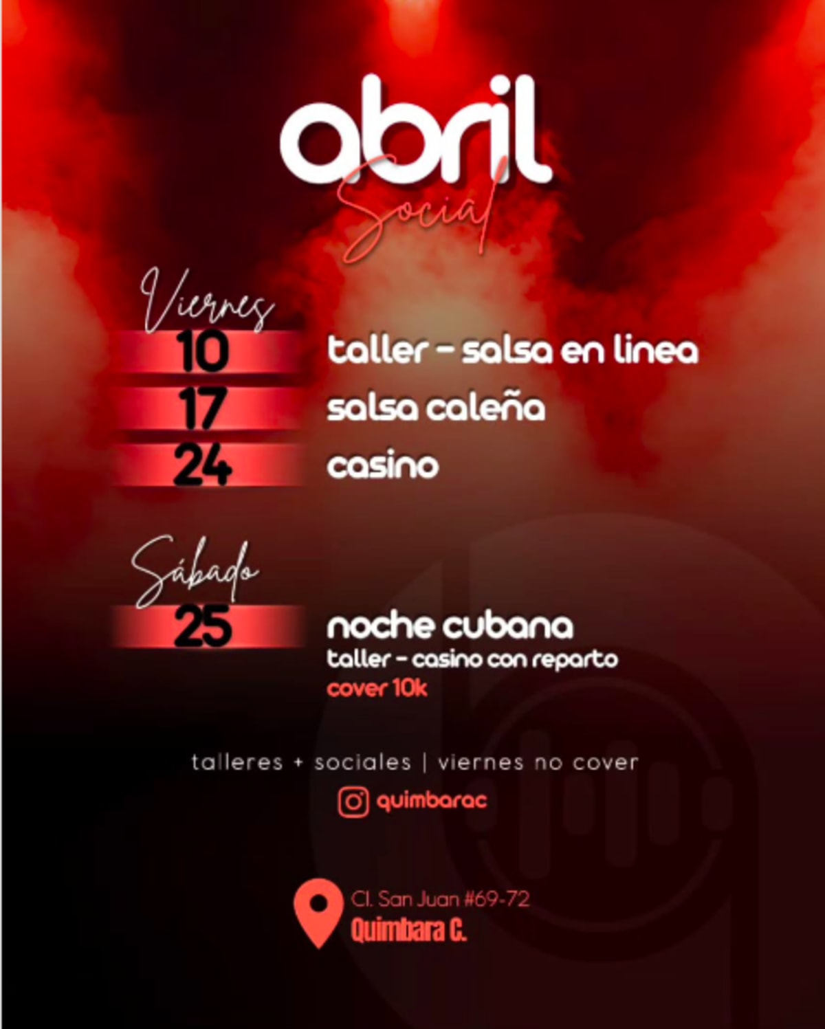 Free Salsa Workshop and Social Dance