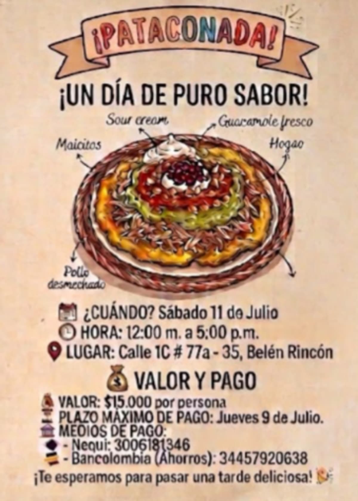 Community Patac贸n Lunch