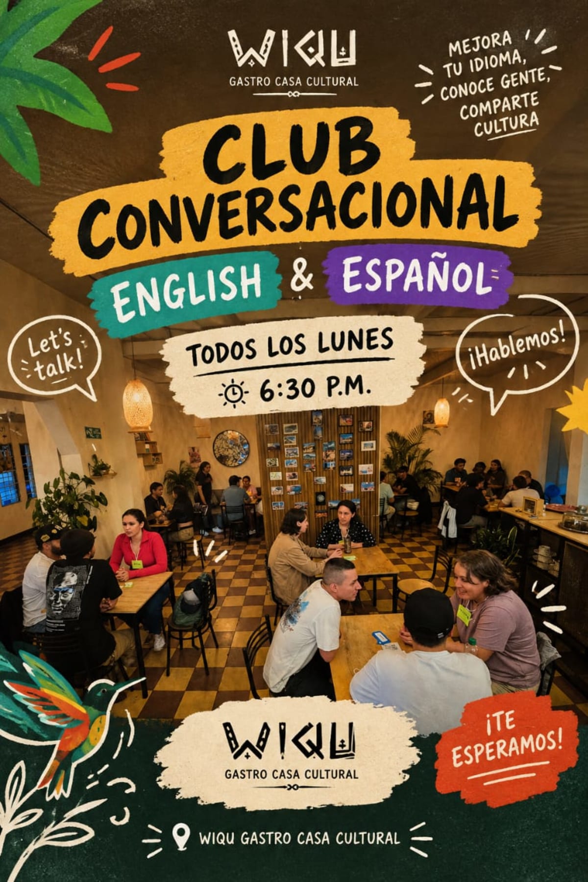 Conversational Club – English & Spanish