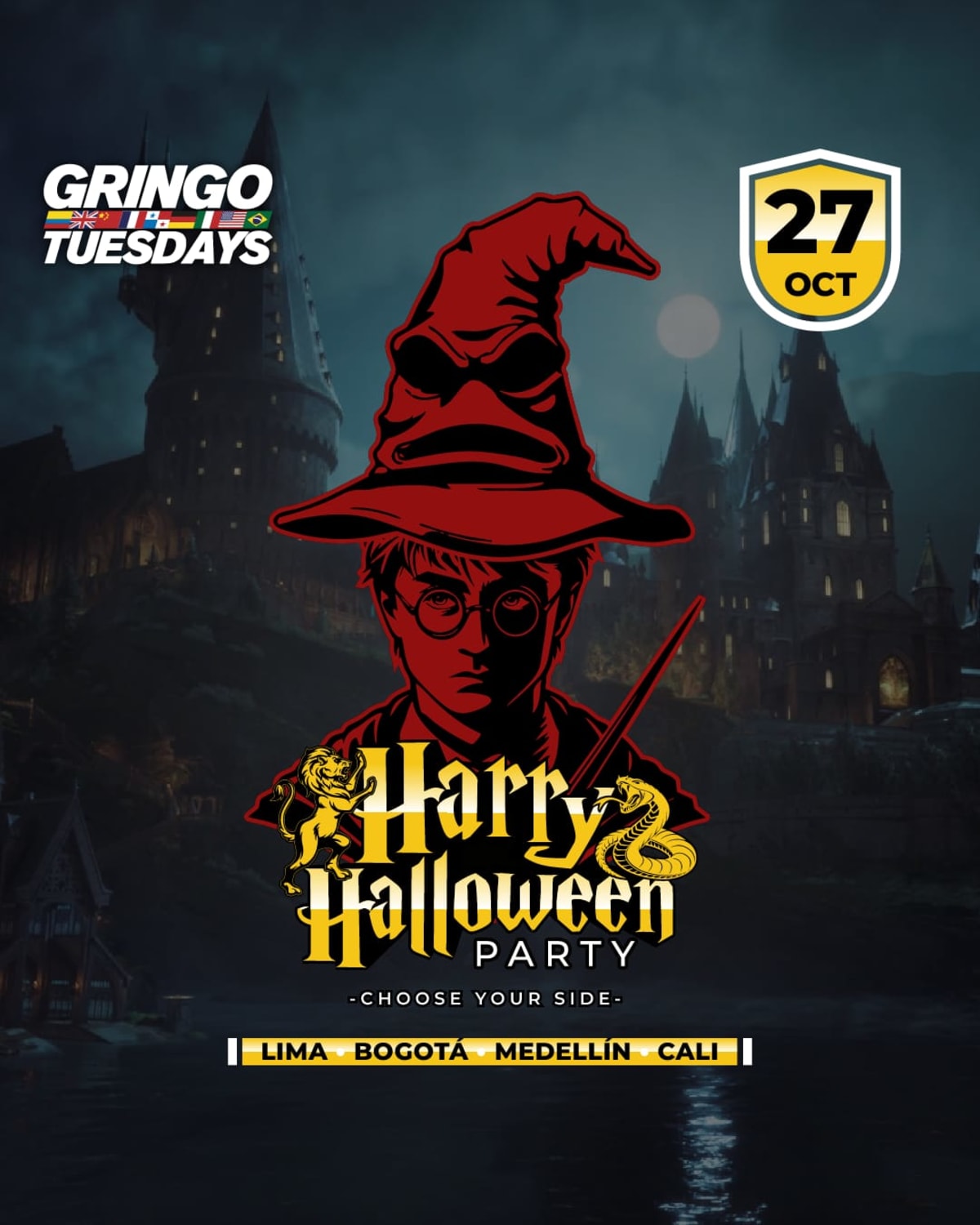 Gringo Tuesdays: Harry Potter Halloween Party