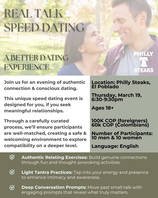 Speed Dating for Deeper Connection