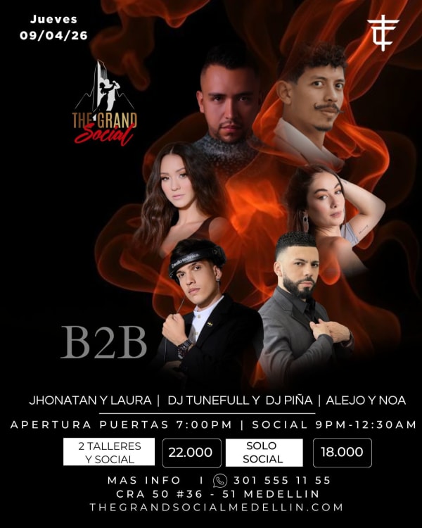 Bachata Classes + Social Dance at TGS