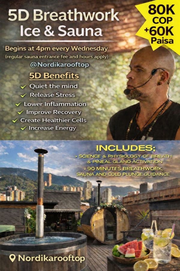 Breathwork, Sauna and Ice