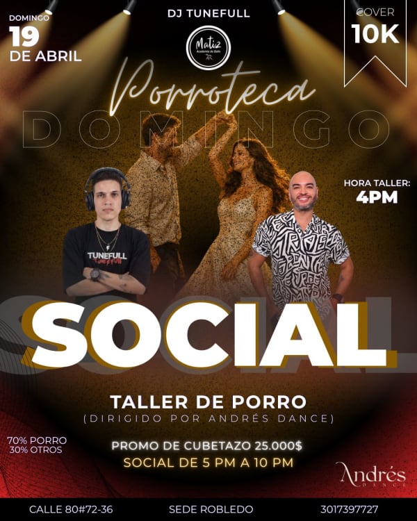 Porroteca - Porro Dance Workshop & Social