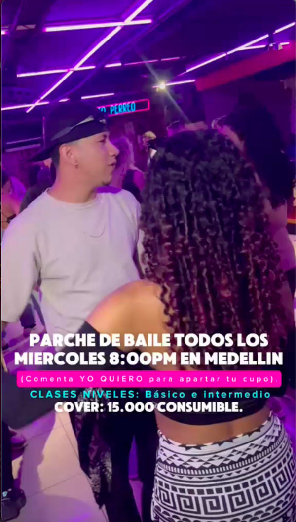 Basic and Intermediate Bachata Classes + 2x1 Cocktails