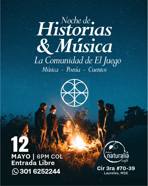 Stories and Music Evening with El Juego Community