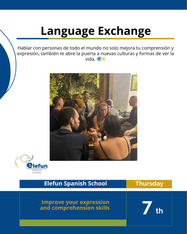 Language Exchange at Elefun Spanish School