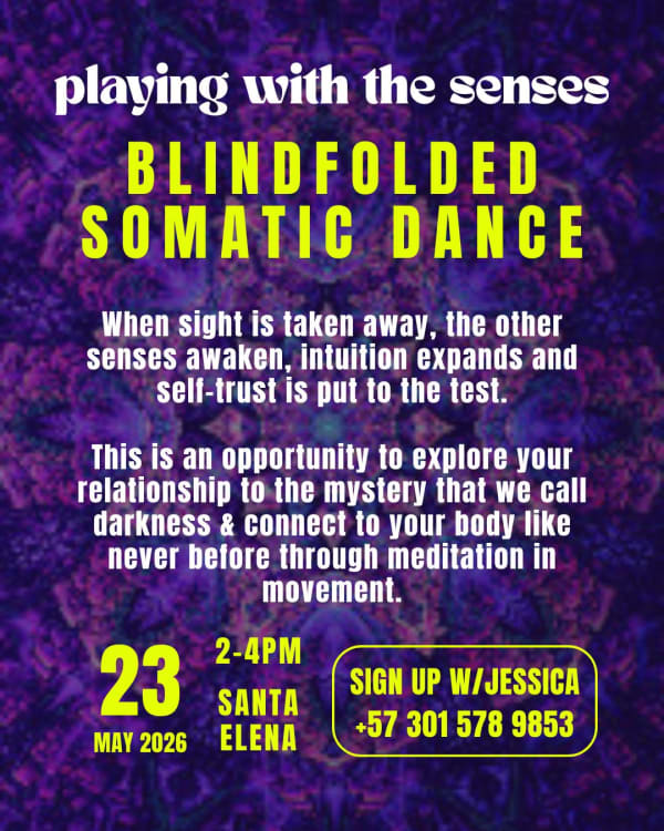 Blindfolded Somatic Dance Journey