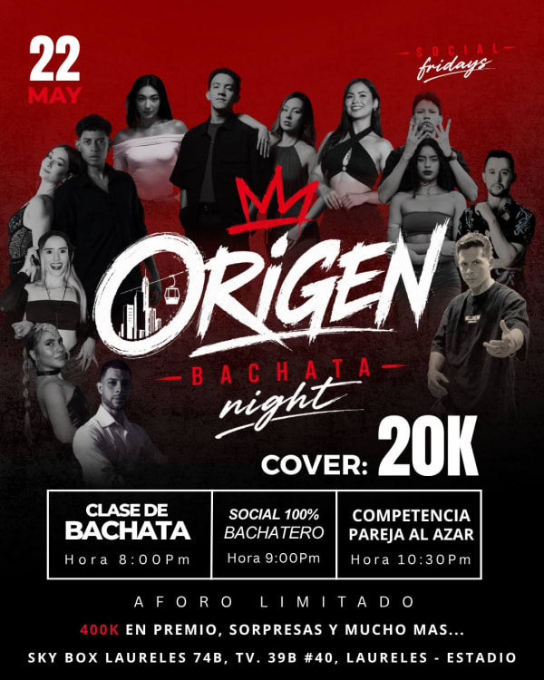 ORIGEN Bachata Night