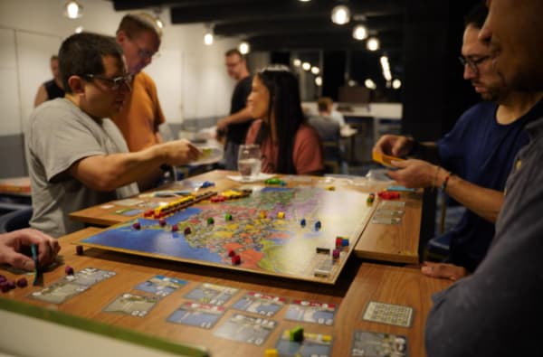 Board Game Night at Mercado de Laureles