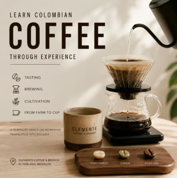 Colombian Coffee Workshop: From Farm to Cup