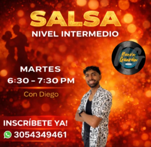 Intermediate Salsa Class with Diego