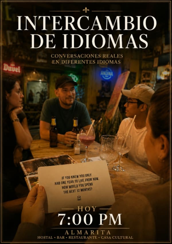 Language Exchange at Almarita