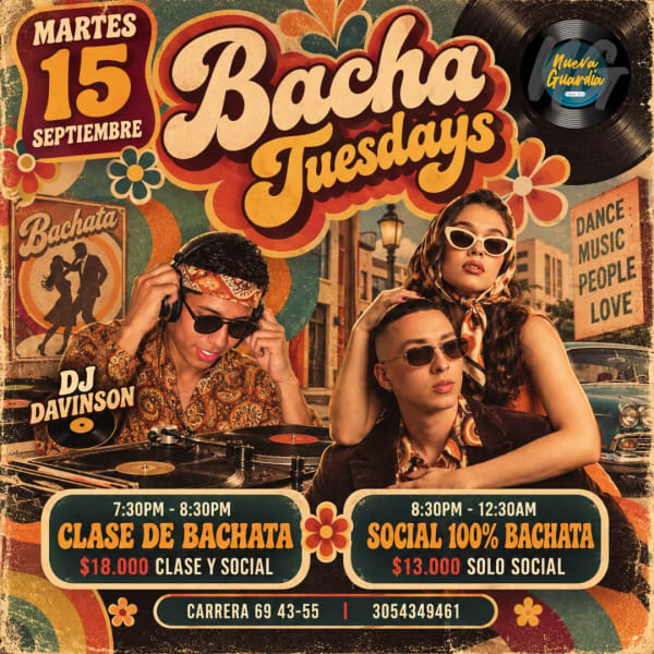 Bachata Tuesdays - Class & Social