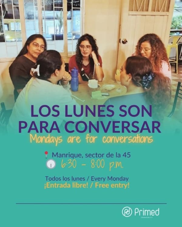 Primed Conversation Club - English Practice